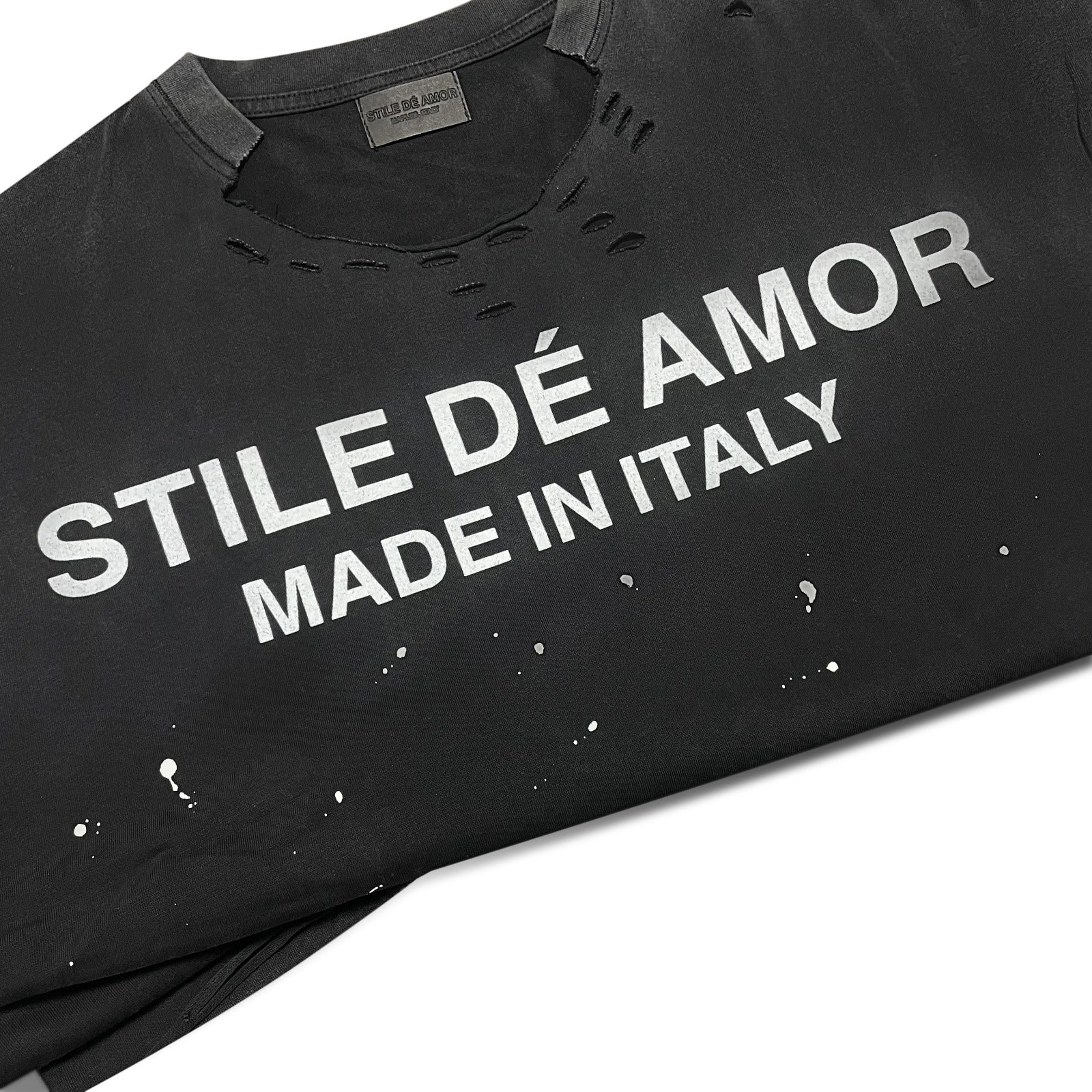 NERO SU BIANCO LONGSLEEVE