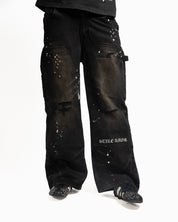 1950 SPLATTER DENIM