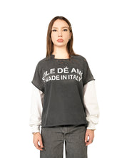 NERO SU BIANCO LONGSLEEVE