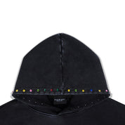 COLORÃTO RHINESTONE HOODIE