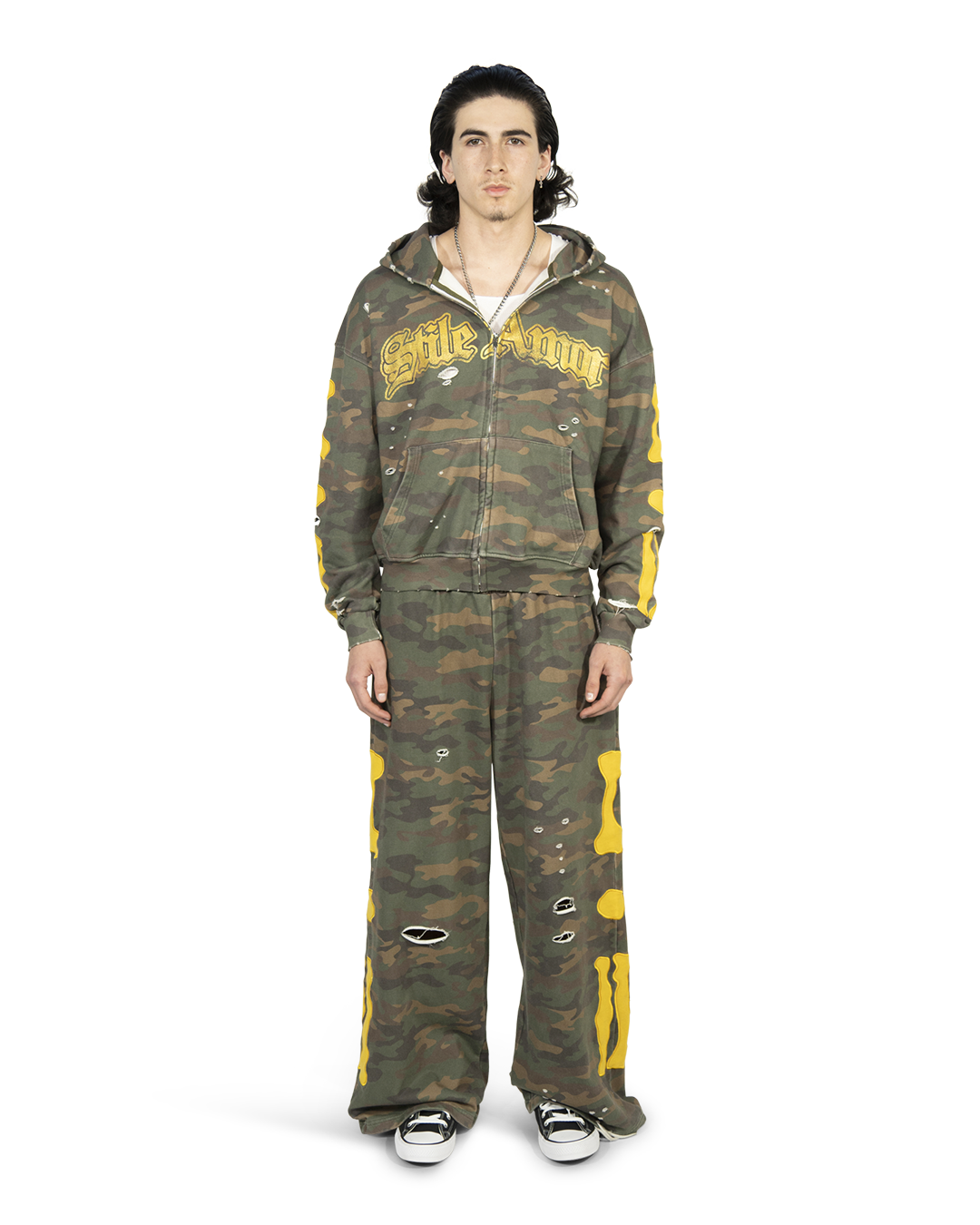 CAMO DI SKELE ZIP UP