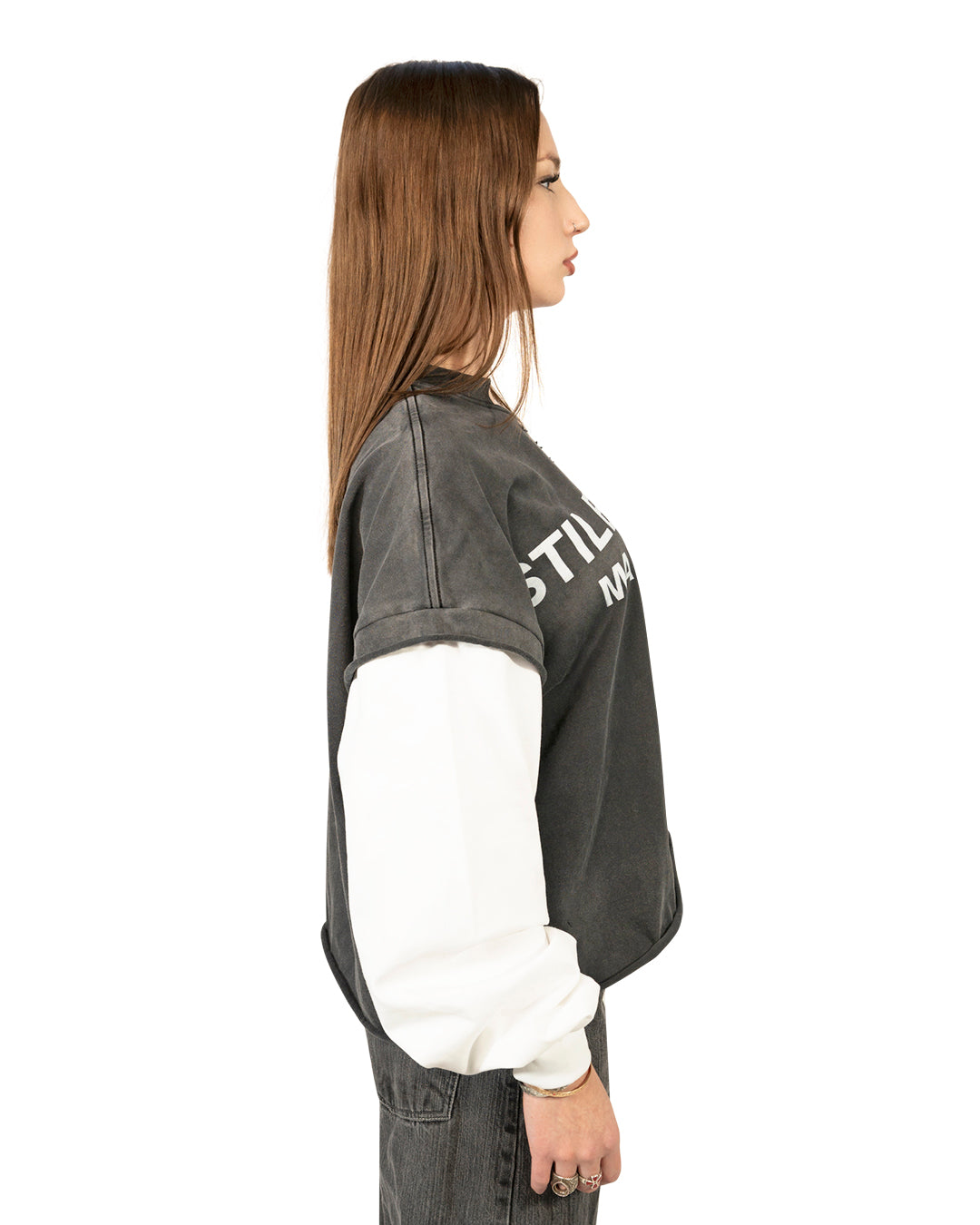 NERO SU BIANCO LONGSLEEVE