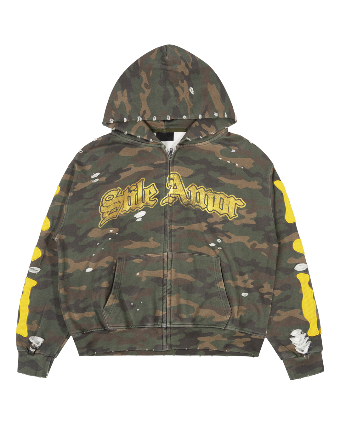 CAMO DI SKELE ZIP UP