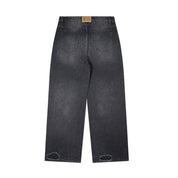 BLACK DIAMANTI BAGGY JEANS