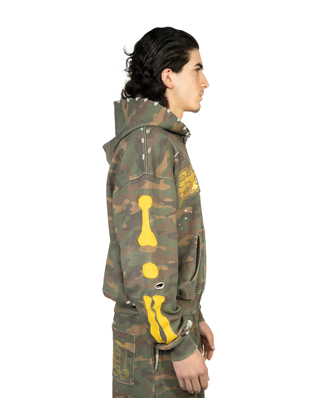 CAMO DI SKELE ZIP UP