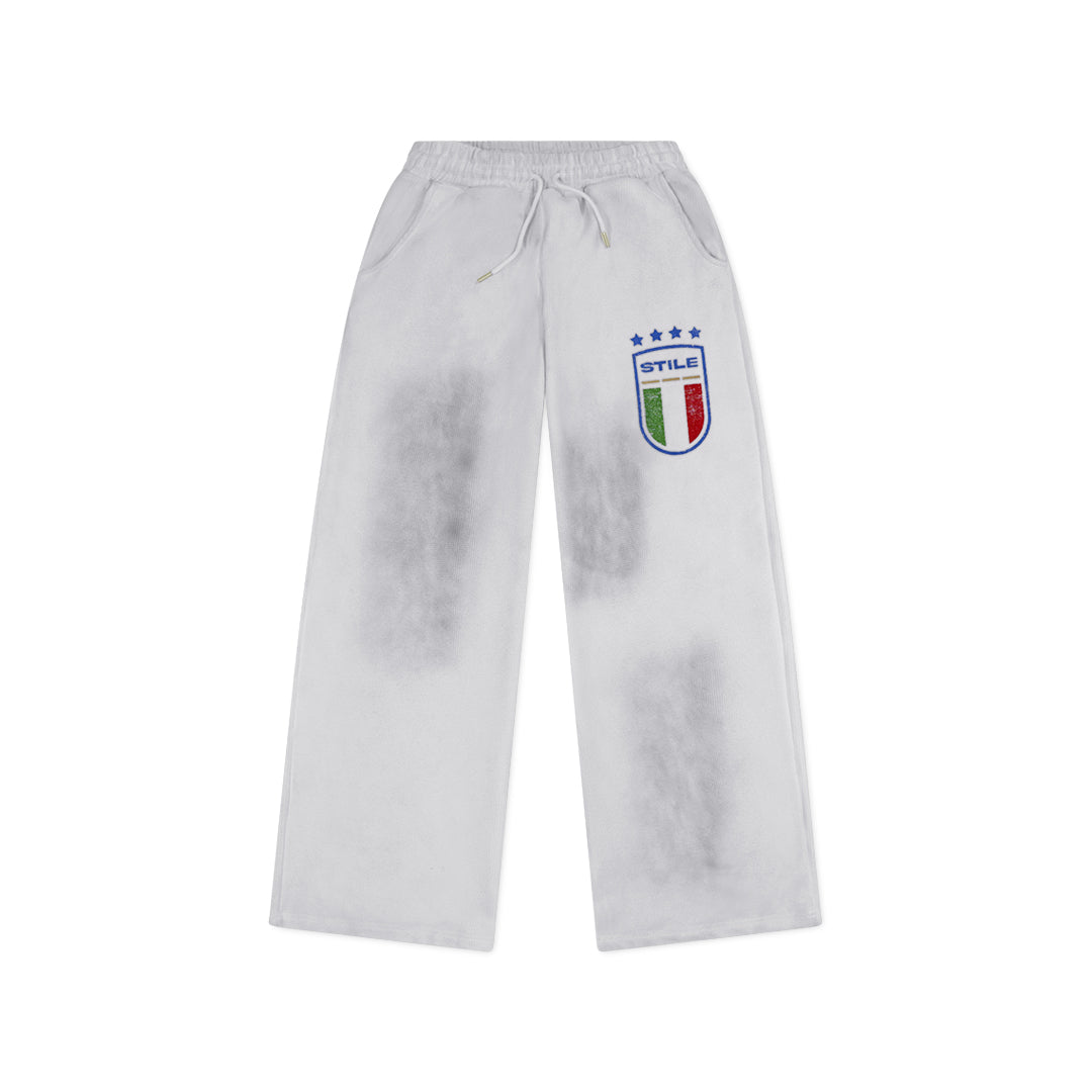 WHITE ITALIANI CALCIO THERMAL PANTS