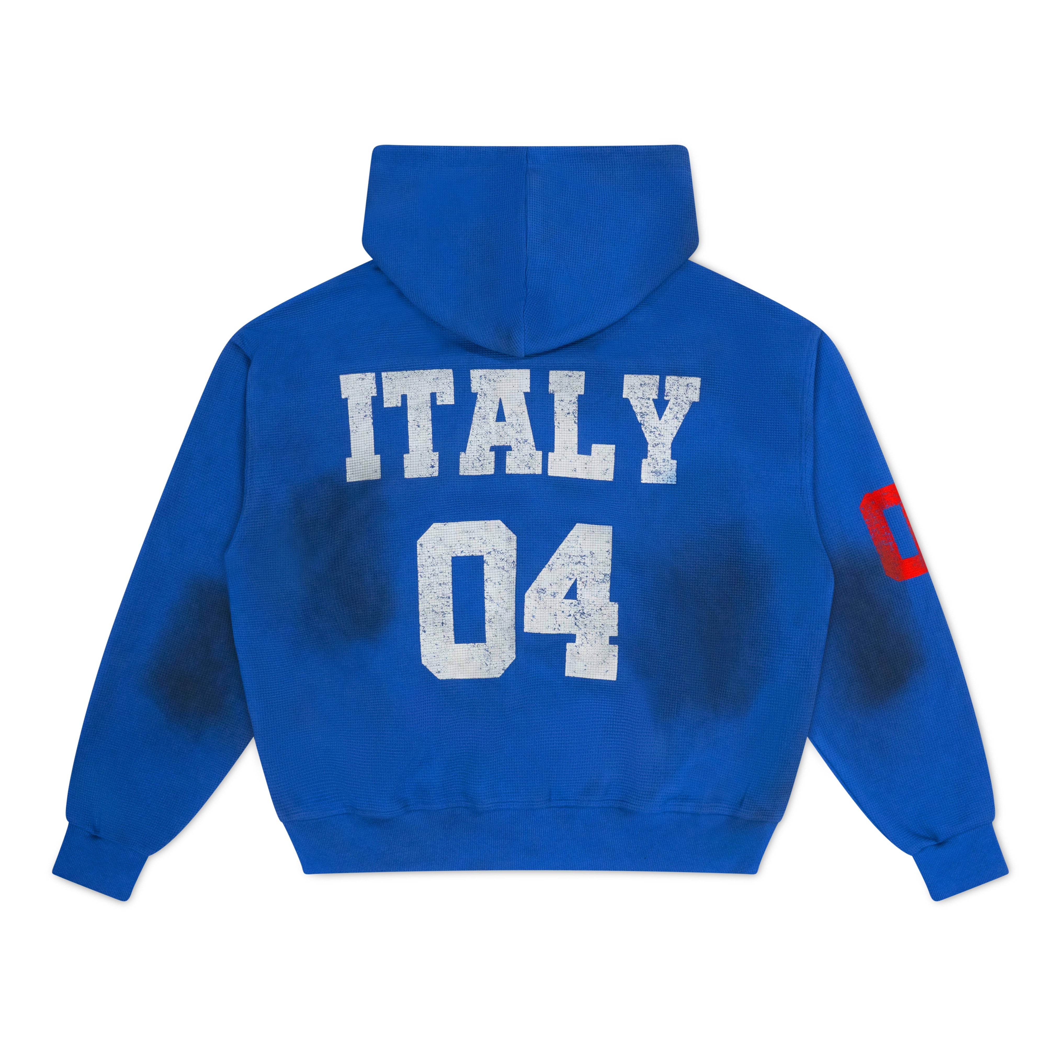 BLUE ITALIANI CALCIO THERMAL ZIP UP