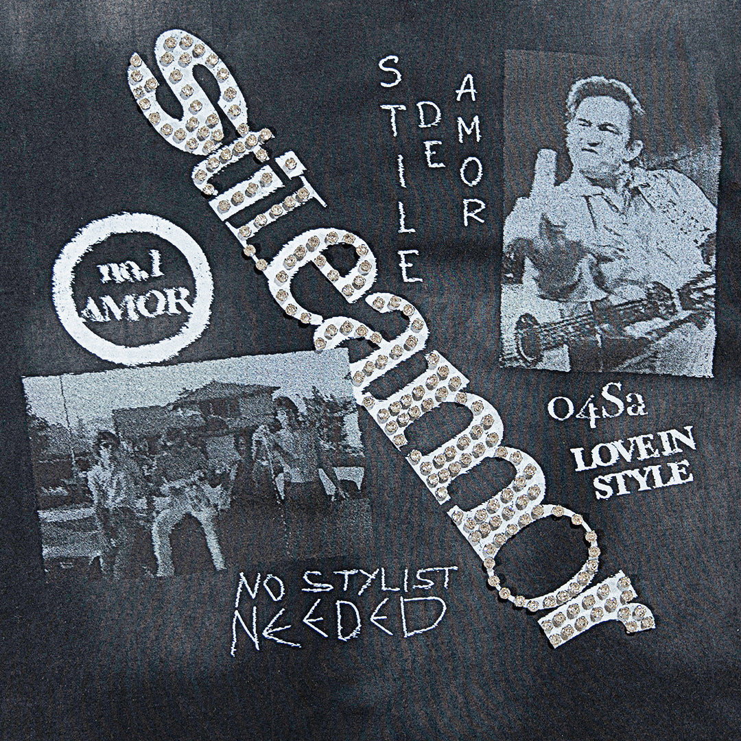 BLACK NO STYLIST TEE